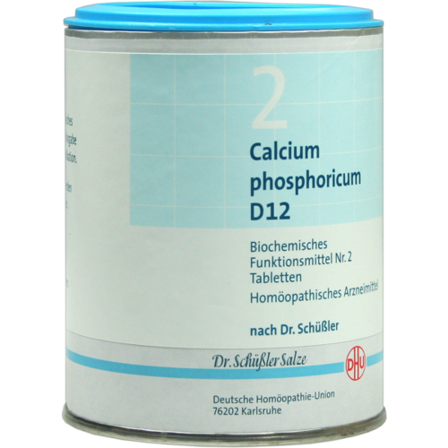 Verpackungsbild(Packshot) von BIOCHEMIE DHU 2 Calcium phosphoricum D 12 Tabl.