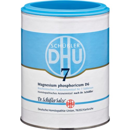 Verpackungsbild(Packshot) von BIOCHEMIE DHU 7 Magnesium phosphoricum D 6 Tabl.