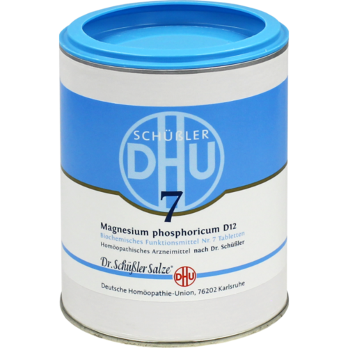 Verpackungsbild(Packshot) von BIOCHEMIE DHU 7 Magnesium phosphoricum D 12 Tabl.