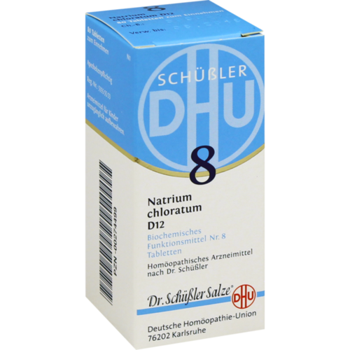 Verpackungsbild(Packshot) von BIOCHEMIE DHU 8 Natrium chloratum D 12 Tabletten