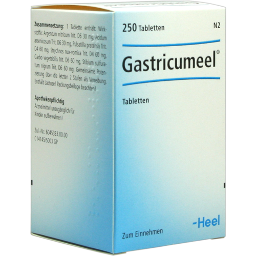 Verpackungsbild(Packshot) von GASTRICUMEEL Tabletten