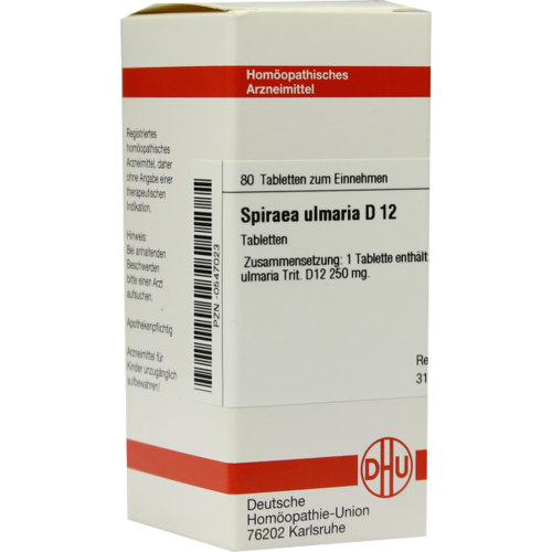 Verpackungsbild(Packshot) von SPIRAEA ULMARIA D 12 Tabletten