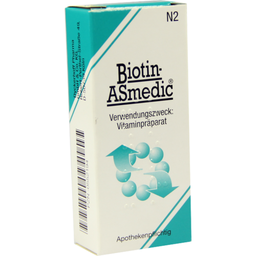 Verpackungsbild(Packshot) von BIOTIN ASMEDIC 2,5 mg Tabletten