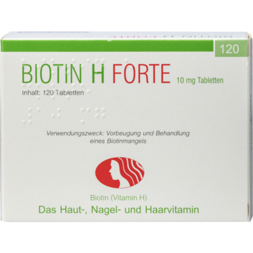 Verpackungsbild(Packshot) von BIOTIN H forte Tabletten