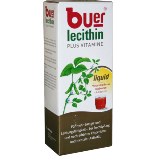 Verpackungsbild(Packshot) von BUER LECITHIN Plus Vitamine flüssig