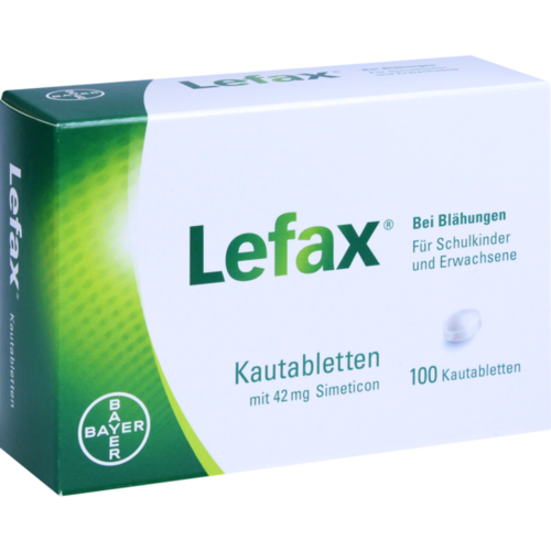 Verpackungsbild(Packshot) von LEFAX Kautabletten