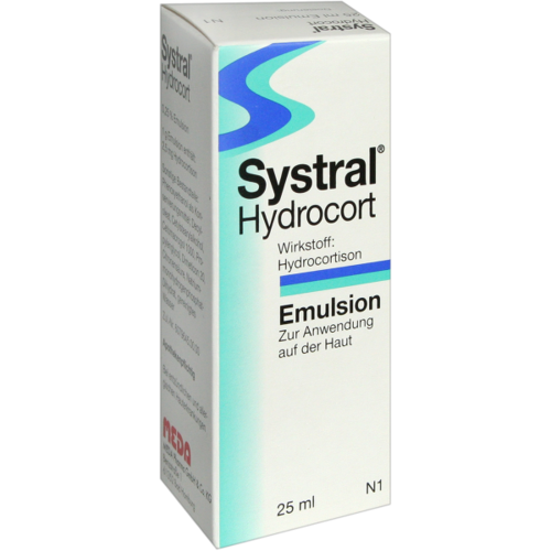 Verpackungsbild(Packshot) von SYSTRAL Hydrocort Emulsion