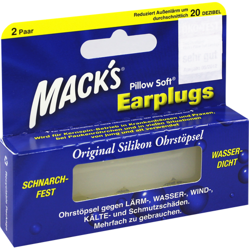 Verpackungsbild(Packshot) von MACKS Earplugs