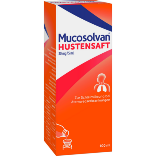 Verpackungsbild(Packshot) von MUCOSOLVAN Saft 30 mg/5 ml