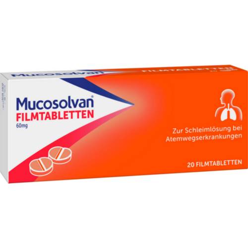 Verpackungsbild(Packshot) von MUCOSOLVAN Filmtabletten 60 mg