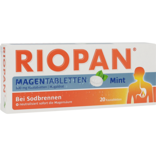 Verpackungsbild(Packshot) von RIOPAN Magen Tabletten Kautabletten