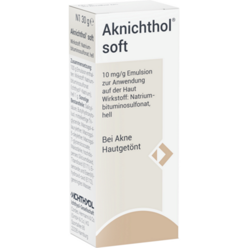 Verpackungsbild(Packshot) von AKNICHTHOL soft Emulsion