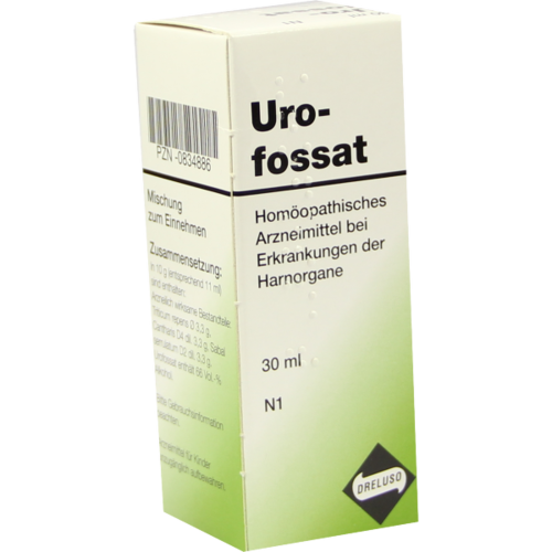 Verpackungsbild(Packshot) von UROFOSSAT Tropfen