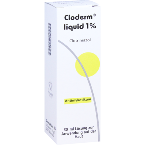 Verpackungsbild(Packshot) von CLODERM Liquid 1%