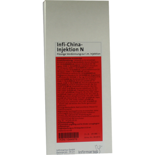 Verpackungsbild(Packshot) von INFI CHINA Injektion N Ampullen