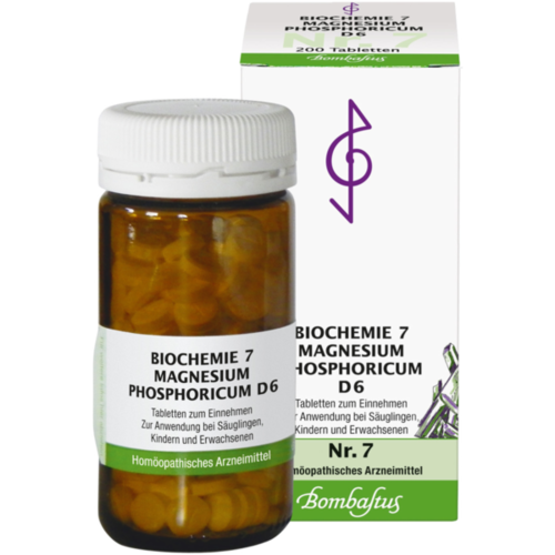 Verpackungsbild(Packshot) von BIOCHEMIE 7 Magnesium phosphoricum D 6 Tabletten