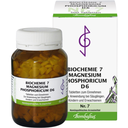 Verpackungsbild(Packshot) von BIOCHEMIE 7 Magnesium phosphoricum D 6 Tabletten