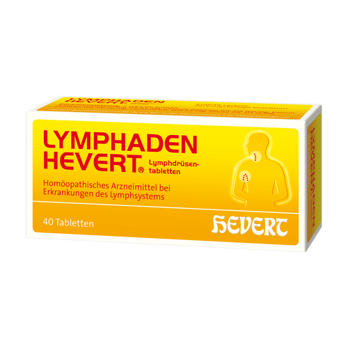 Verpackungsbild(Packshot) von LYMPHADEN HEVERT Lymphdrüsen Tabletten