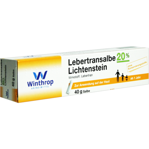 Verpackungsbild(Packshot) von LEBERTRANSALBE 20% Lichtenstein