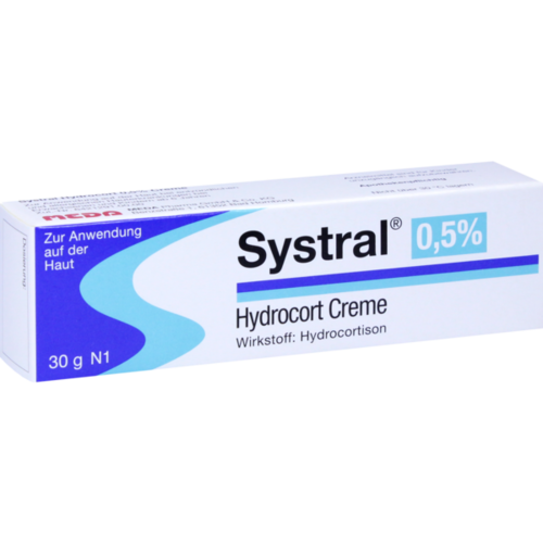 Verpackungsbild(Packshot) von SYSTRAL Hydrocort 0,5% Creme
