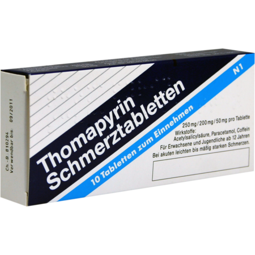 Verpackungsbild(Packshot) von THOMAPYRIN Tabletten