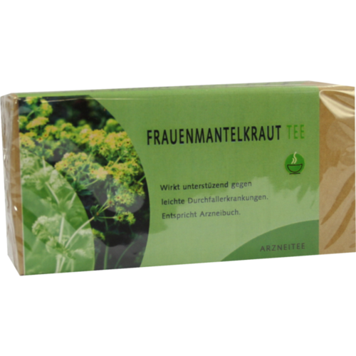 Verpackungsbild(Packshot) von FRAUENMANTELKRAUT Tee Filterbeutel