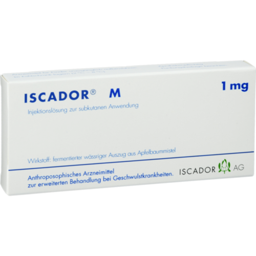 Verpackungsbild(Packshot) von ISCADOR M 1 mg Injektionslösung