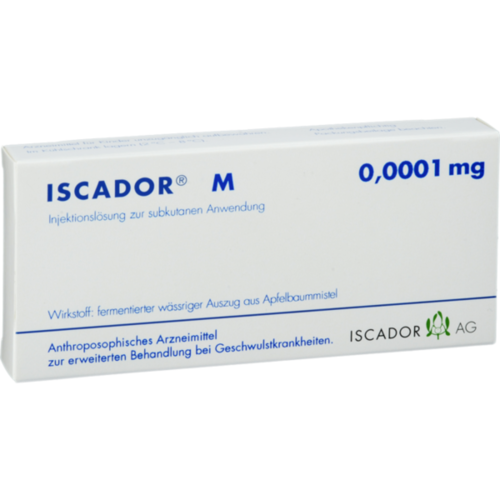 Verpackungsbild(Packshot) von ISCADOR M 0,0001 mg Injektionslösung