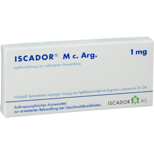 Verpackungsbild(Packshot) von ISCADOR M c.Arg 1 mg Injektionslösung
