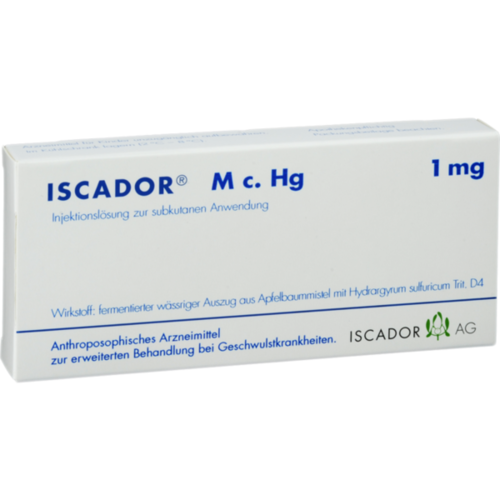 Verpackungsbild(Packshot) von ISCADOR M c.Hg 1 mg Injektionslösung