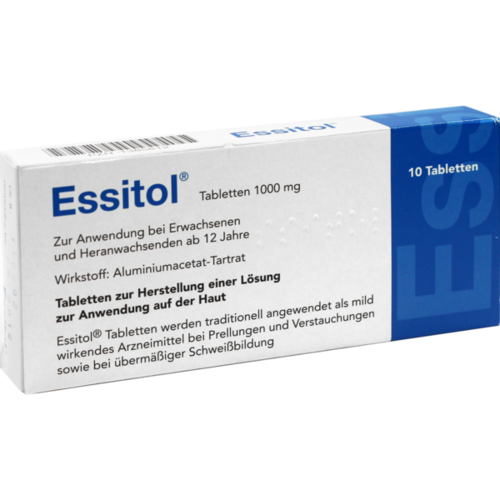 Verpackungsbild(Packshot) von ESSITOL Tabletten