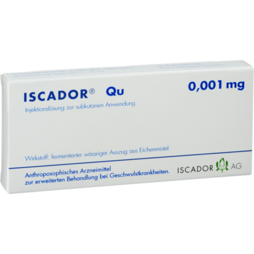 Verpackungsbild(Packshot) von ISCADOR Qu 0,001 mg Injektionslösung