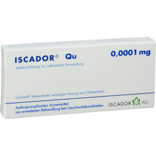 Verpackungsbild(Packshot) von ISCADOR Qu 0,0001 mg Injektionslösung
