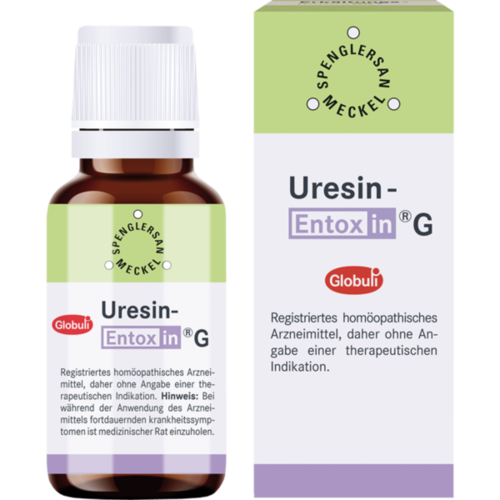 Verpackungsbild(Packshot) von URESIN-Entoxin G Globuli