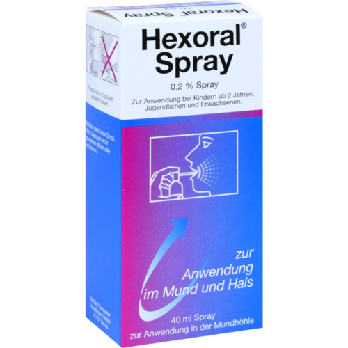 Verpackungsbild(Packshot) von HEXORAL 0,2% Spray