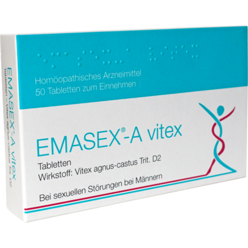 Verpackungsbild(Packshot) von EMASEX-A Vitex Tabletten
