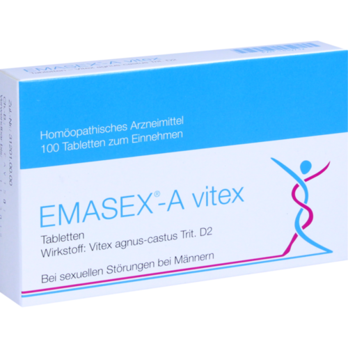 Verpackungsbild(Packshot) von EMASEX-A Vitex Tabletten