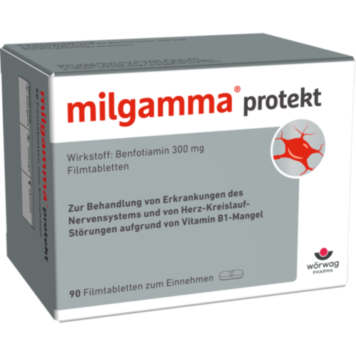 Verpackungsbild(Packshot) von MILGAMMA protekt Filmtabletten