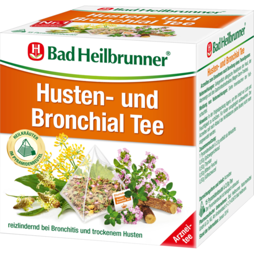 Verpackungsbild(Packshot) von BAD HEILBRUNNER Husten- und Bronchial Tee Fbtl.