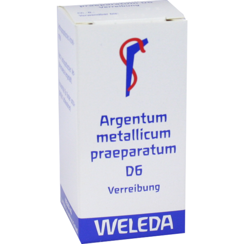 Verpackungsbild(Packshot) von ARGENTUM METALLICUM praeparatum D 6 Trituration
