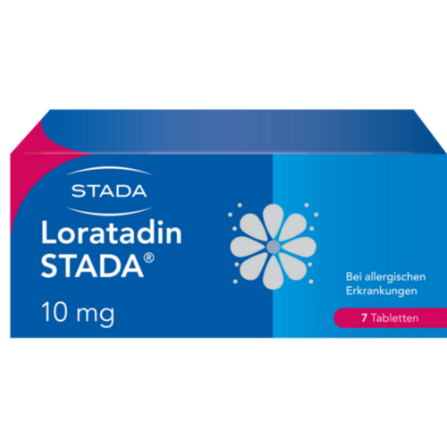 Verpackungsbild(Packshot) von LORATADIN STADA 10 mg Allerg Tabletten