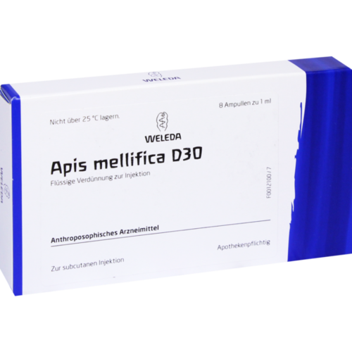 Verpackungsbild(Packshot) von APIS MELLIFICA D 30 Ampullen