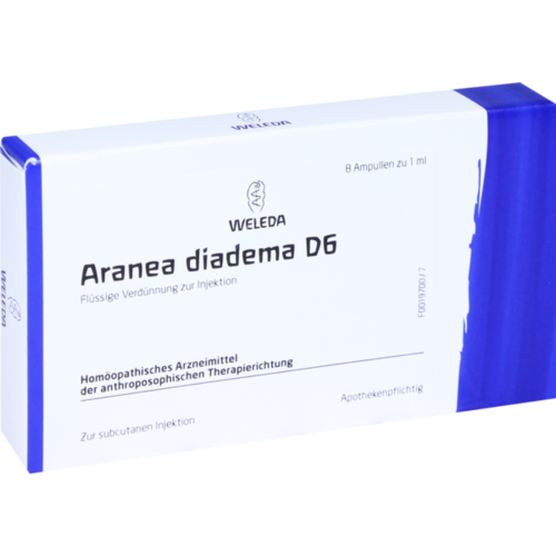 Verpackungsbild(Packshot) von ARANEA DIADEMA D 6 Ampullen
