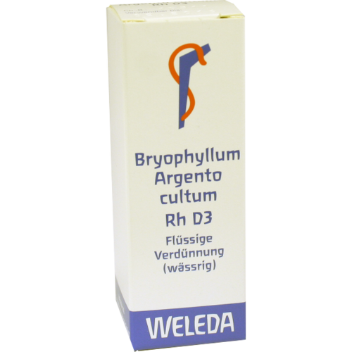 Verpackungsbild(Packshot) von BRYOPHYLLUM ARGENTO cultum Rh D 3 Dilution
