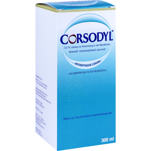 Verpackungsbild(Packshot) von CORSODYL Lösung