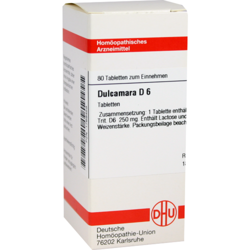 Verpackungsbild(Packshot) von DULCAMARA D 6 Tabletten