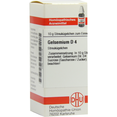 Verpackungsbild(Packshot) von GELSEMIUM D 4 Globuli