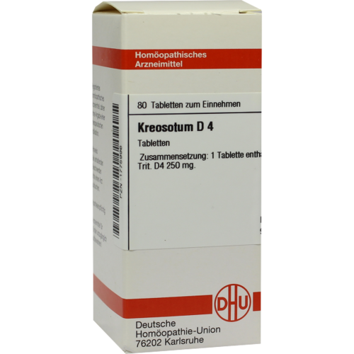 Verpackungsbild(Packshot) von KREOSOTUM D 4 Tabletten
