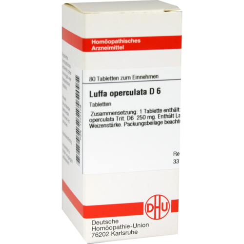 Verpackungsbild(Packshot) von LUFFA OPERCULATA D 6 Tabletten