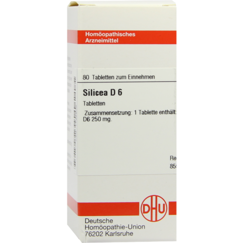 Verpackungsbild(Packshot) von SILICEA D 6 Tabletten